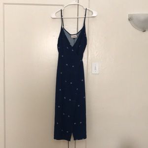 Jean midi dress